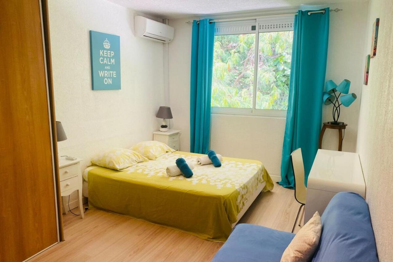 Tahiti Appartement 2 Chambres Tres Belle Vue Mer Res Tahiri 2 Punaauia  Dış mekan fotoğraf
