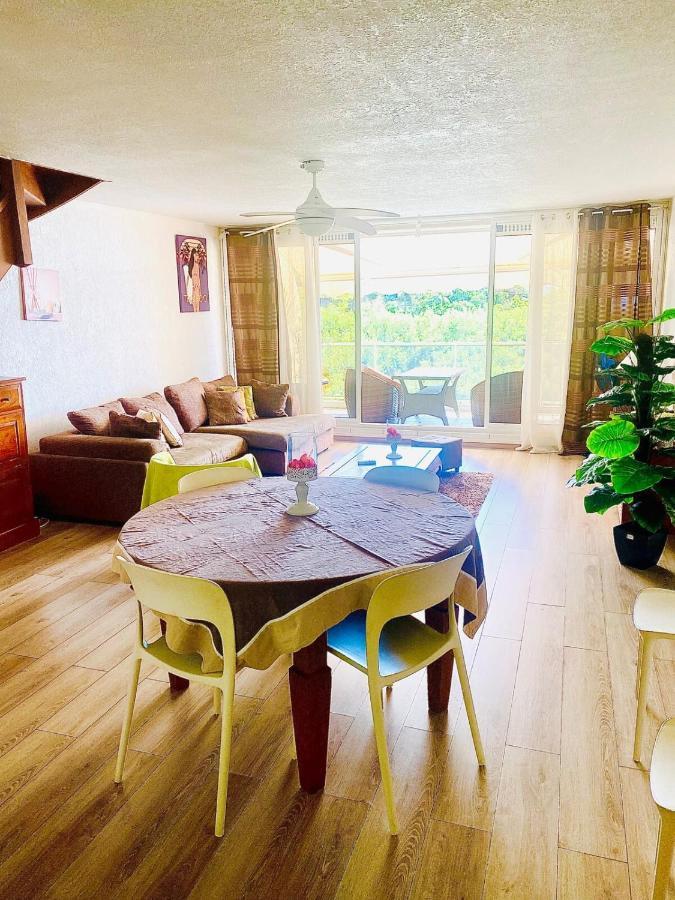 Tahiti Appartement 2 Chambres Tres Belle Vue Mer Res Tahiri 2 Punaauia  Dış mekan fotoğraf